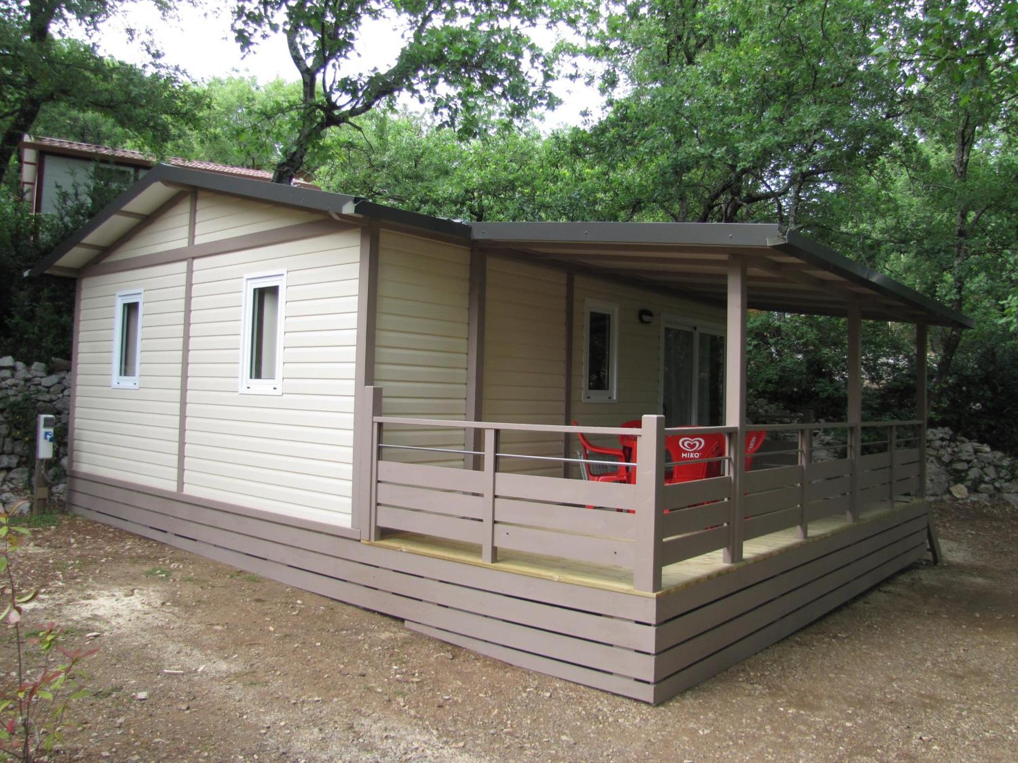 Camping Chalets Les Chenes Verts 보귀에 객실 사진