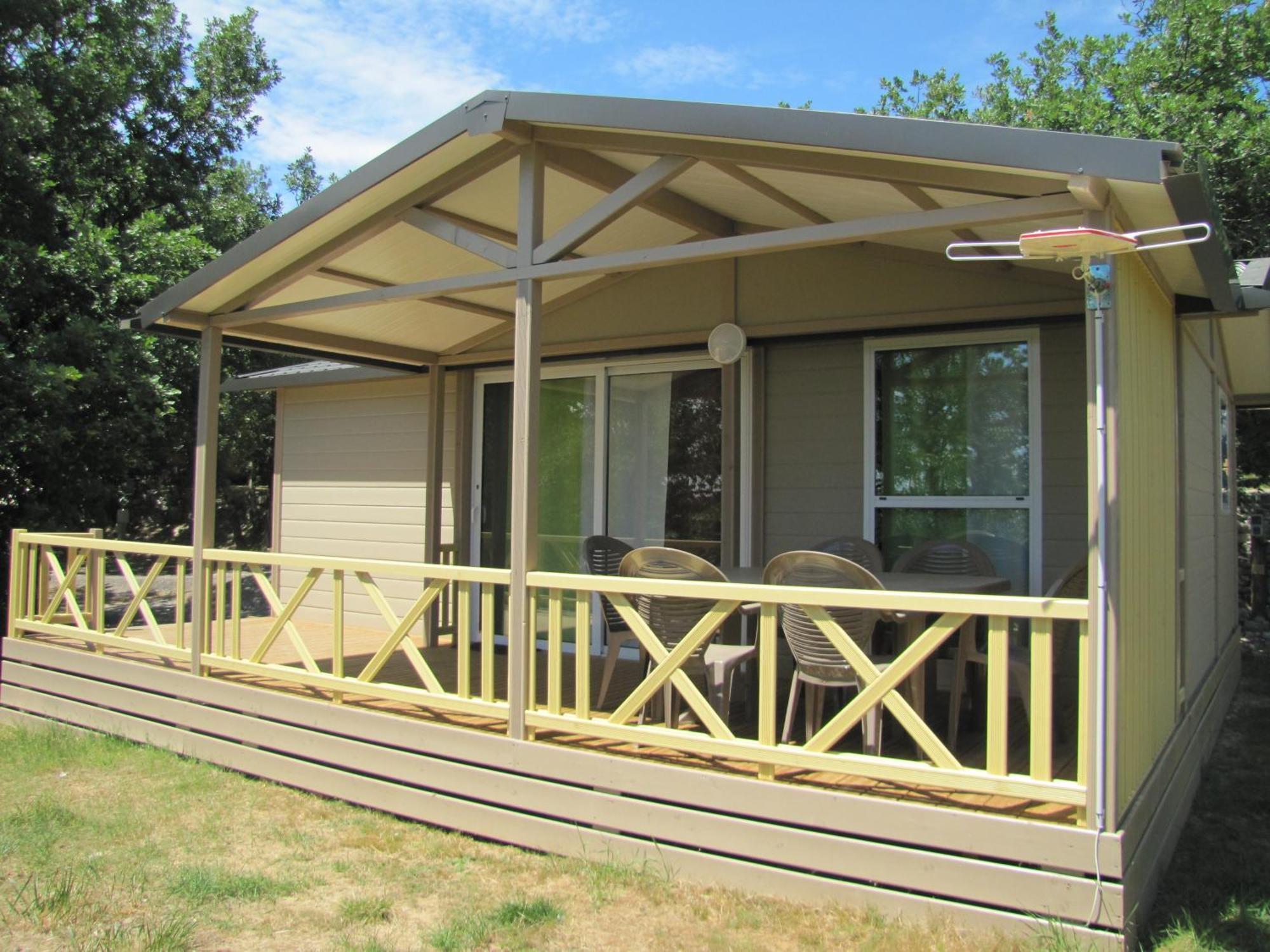 Camping Chalets Les Chenes Verts 보귀에 객실 사진