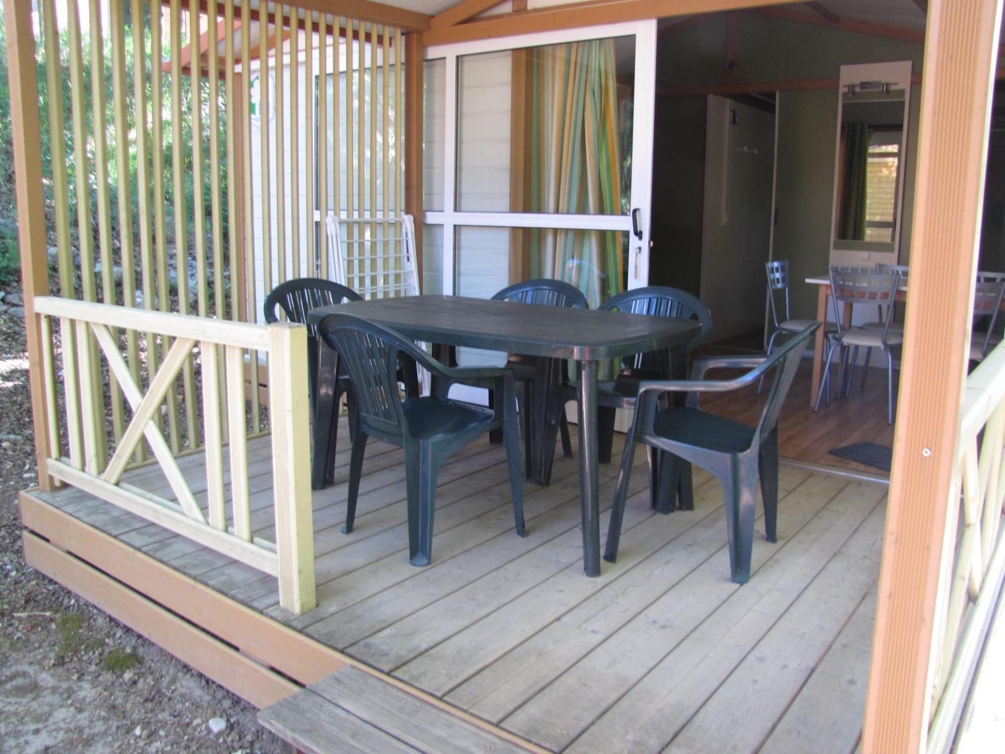 Camping Chalets Les Chenes Verts 보귀에 객실 사진