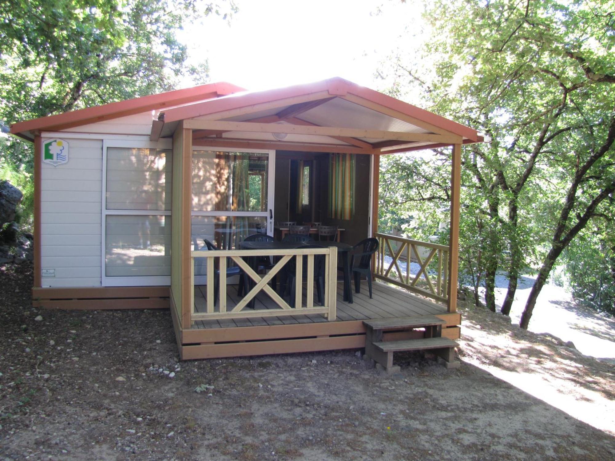 Camping Chalets Les Chenes Verts 보귀에 객실 사진